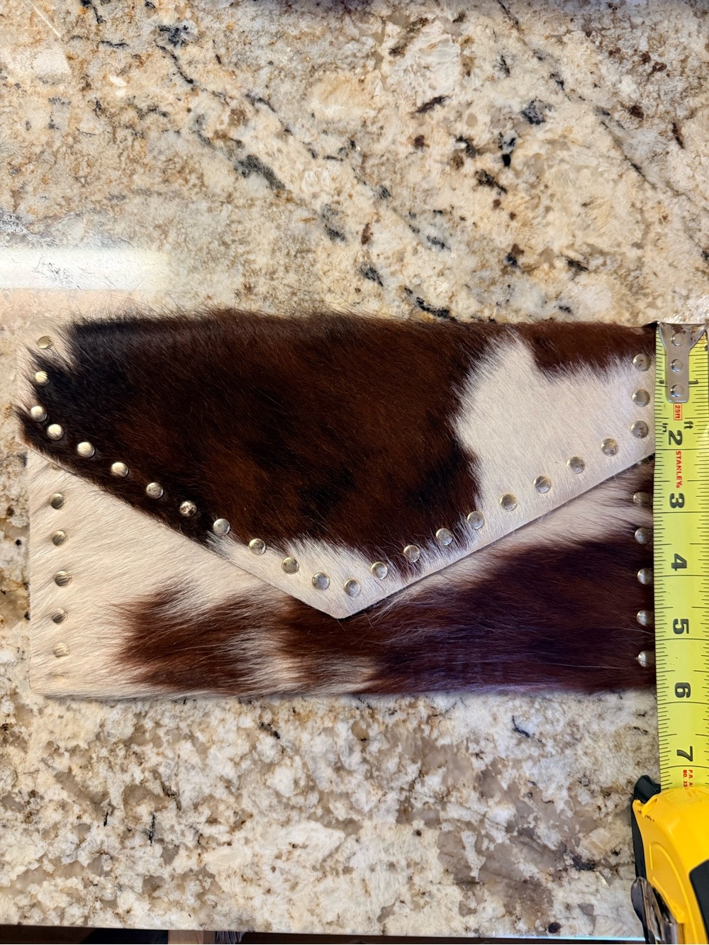 E.R. Leather Goods Envelope Clutch - Picture 12 of 12